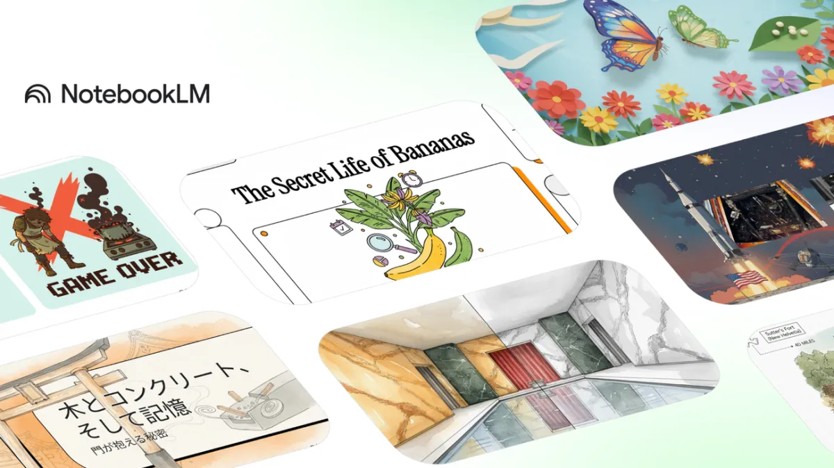 Nano Banana AI generates contextual illustrations for NotebookLM Video Overviews, enhancing understanding of complex documents.