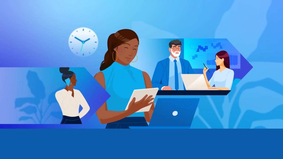 A Forward Deployed Engineer collaborates with a client, demonstrating the hands-on support crucial for AI agent deployment.