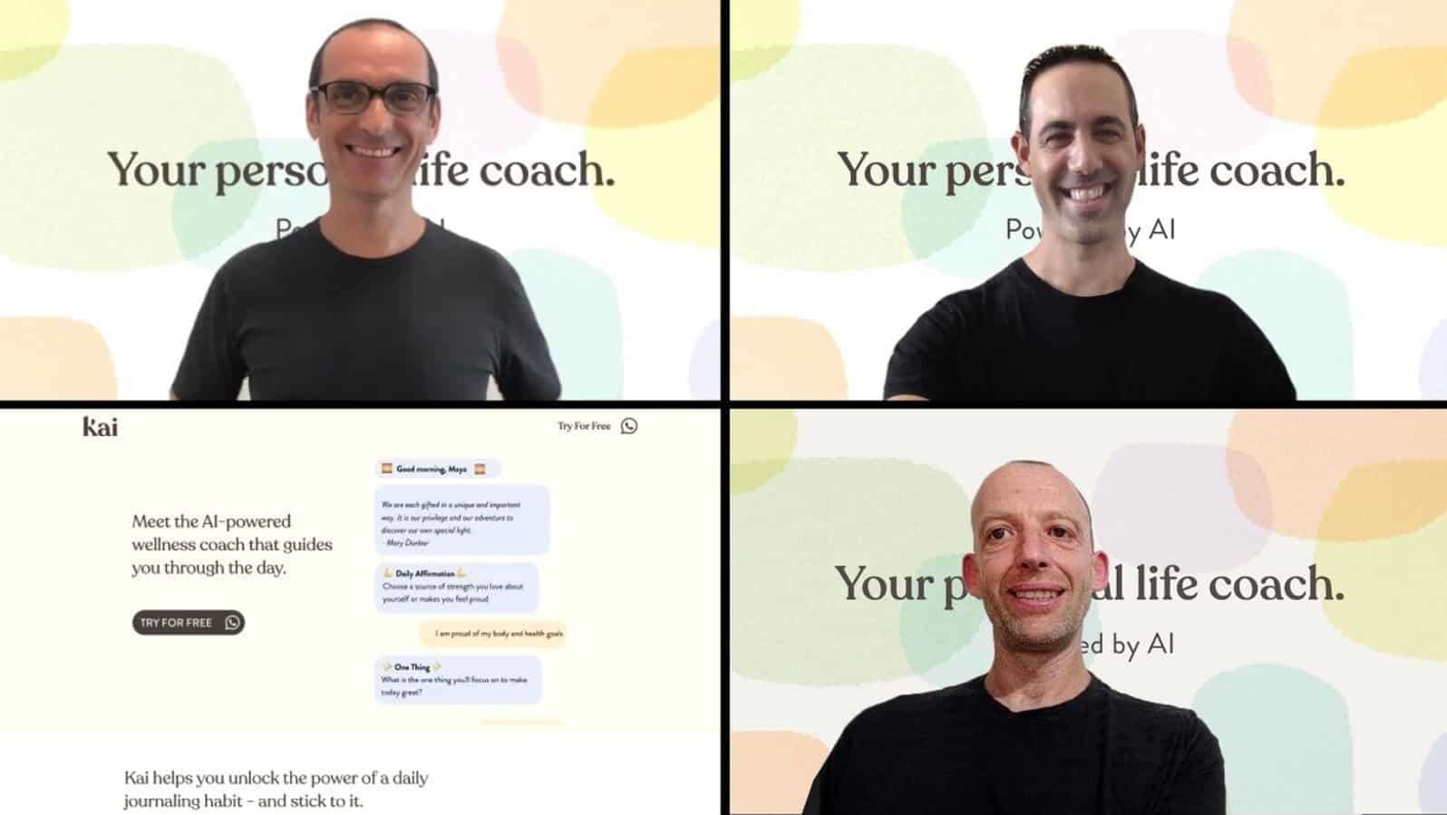 This AI startup developed a personal wellness coach