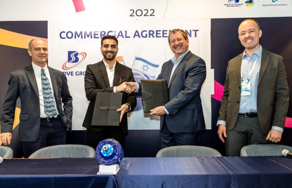 Collaboration between EVR Motos and Badve - signature ceremony. Credit - Ksenia Poliak