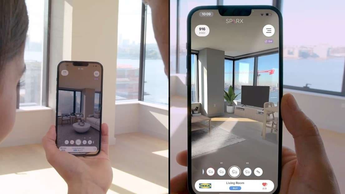 Virtual Staging with AR