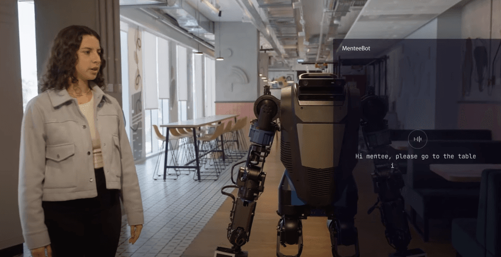 Mentee Robotics' humanoid robot