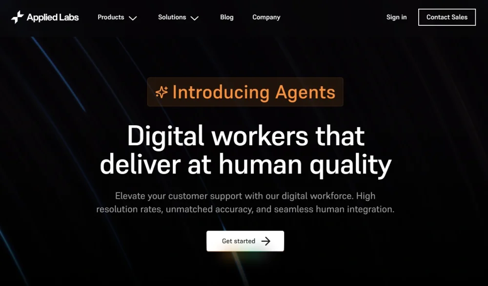 AppliedLabs raised 4.2 million from Point72 and Vercel CEO for AI Agent Builder platform