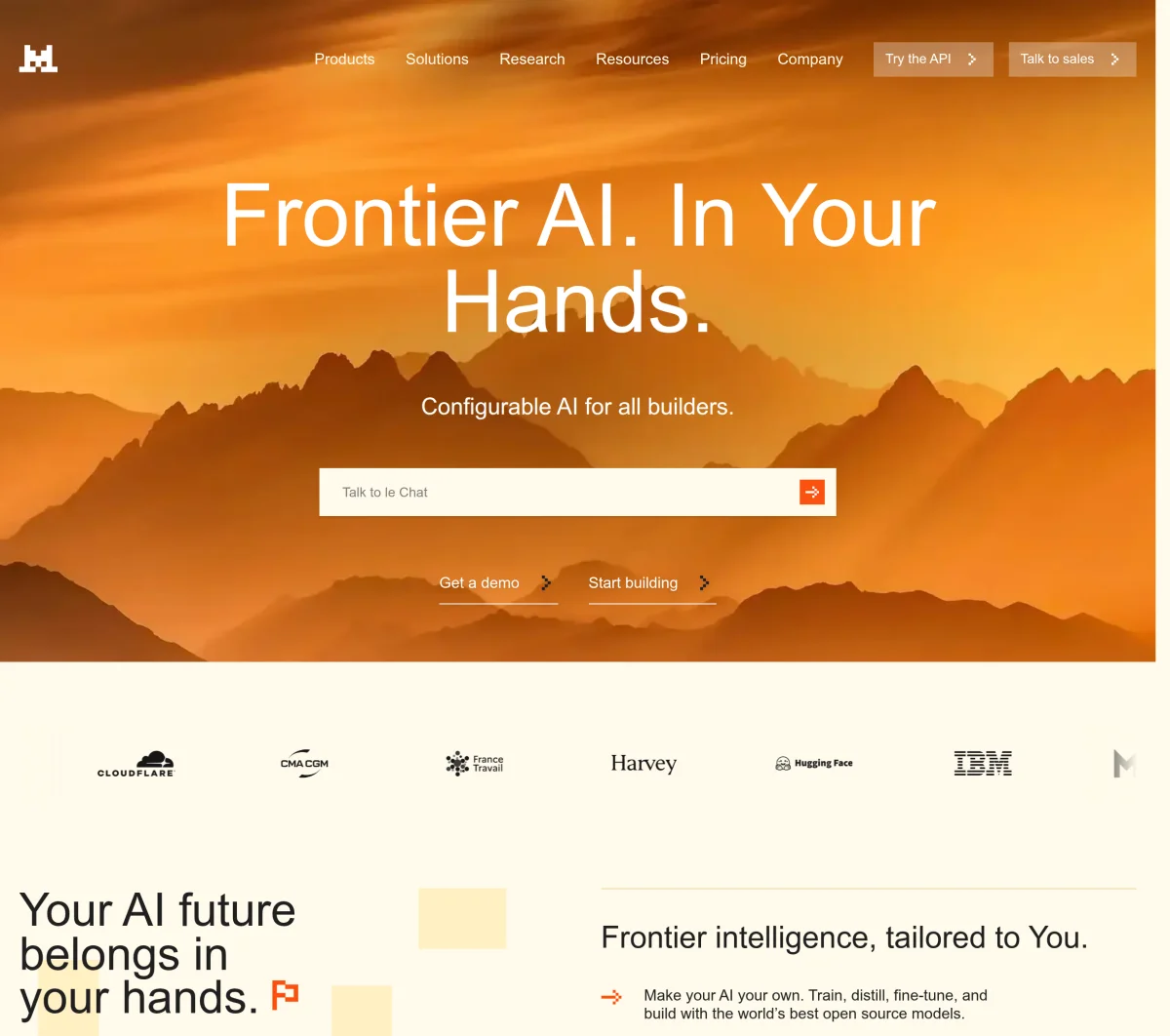 Screenshot of Mistral AI $640 Million Funding and Code Assistant Launch