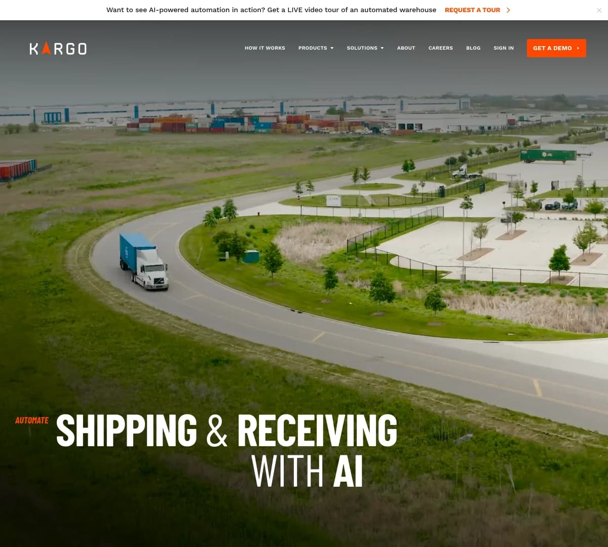 Screenshot of Kargo $18M Series Funding