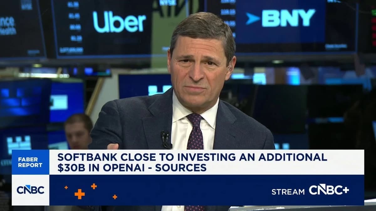 SoftBank Nears $30 Billion Additional Investment in OpenAI as $100 Billion Round Looms