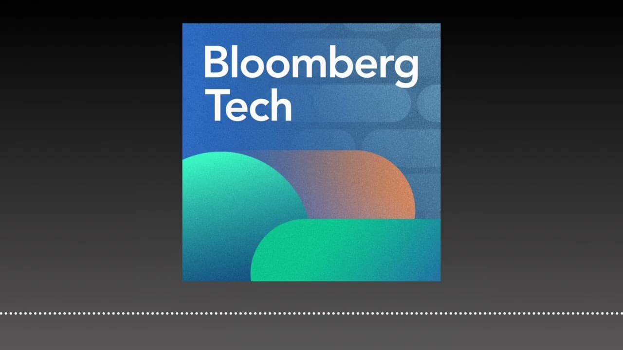 Bloomberg Tech logo with waveform