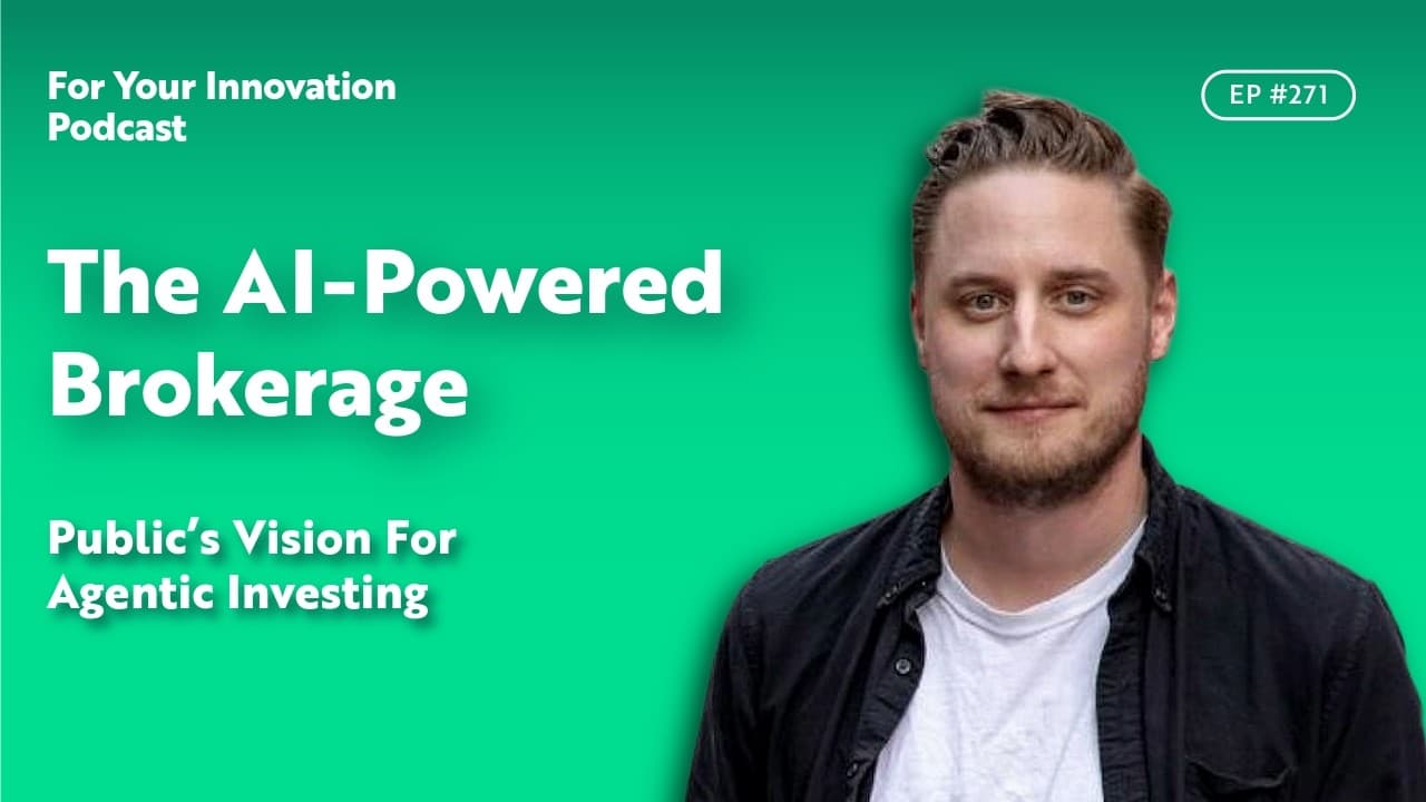 An AI-powered digital interface representing agentic investing on the Public platform