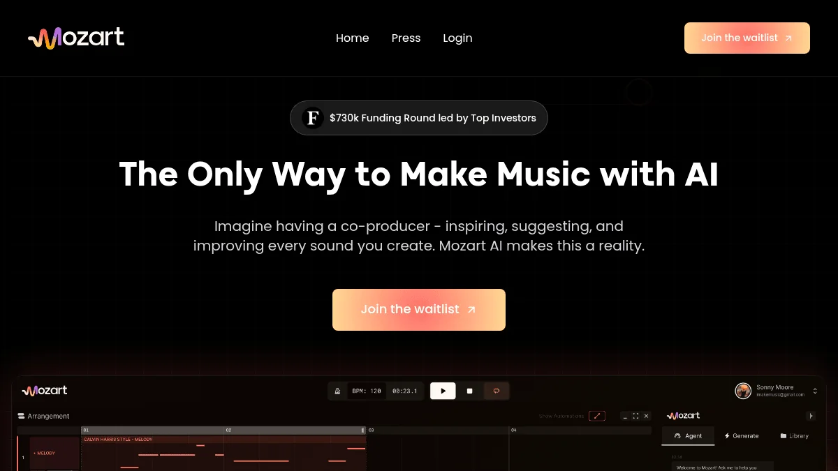Mozart AI Secured $730K to Herald GenAI Music Creation