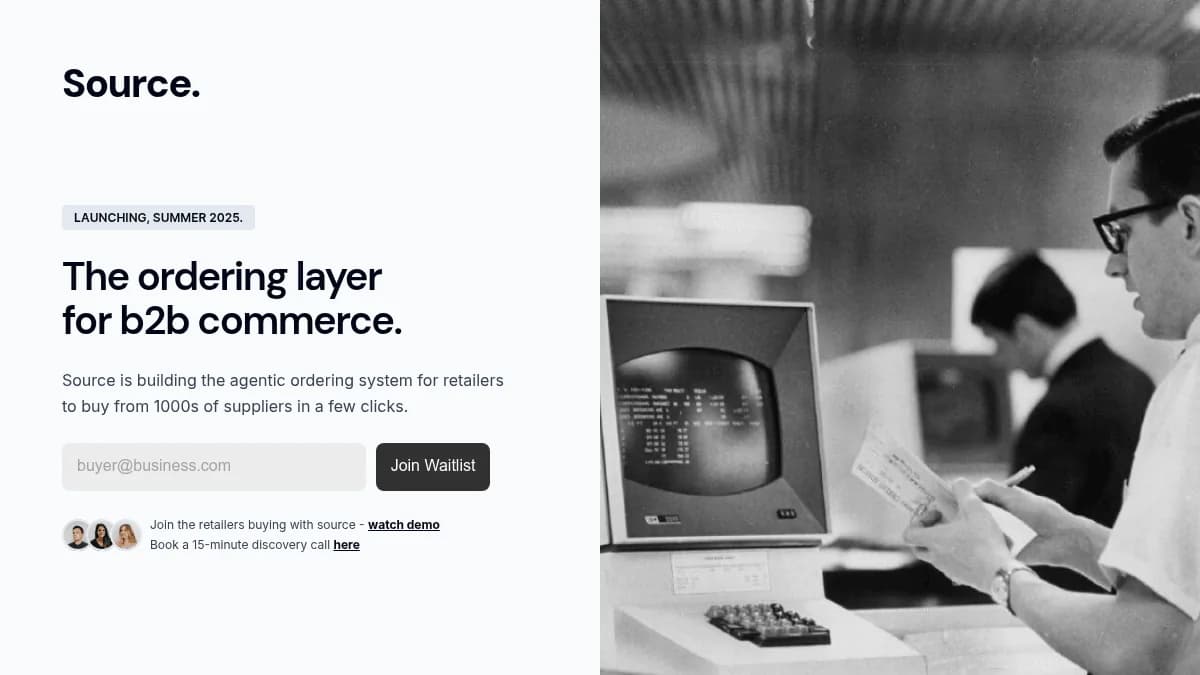 Source AI Secures $1.4M Pre-Seed for Retail Procurement
