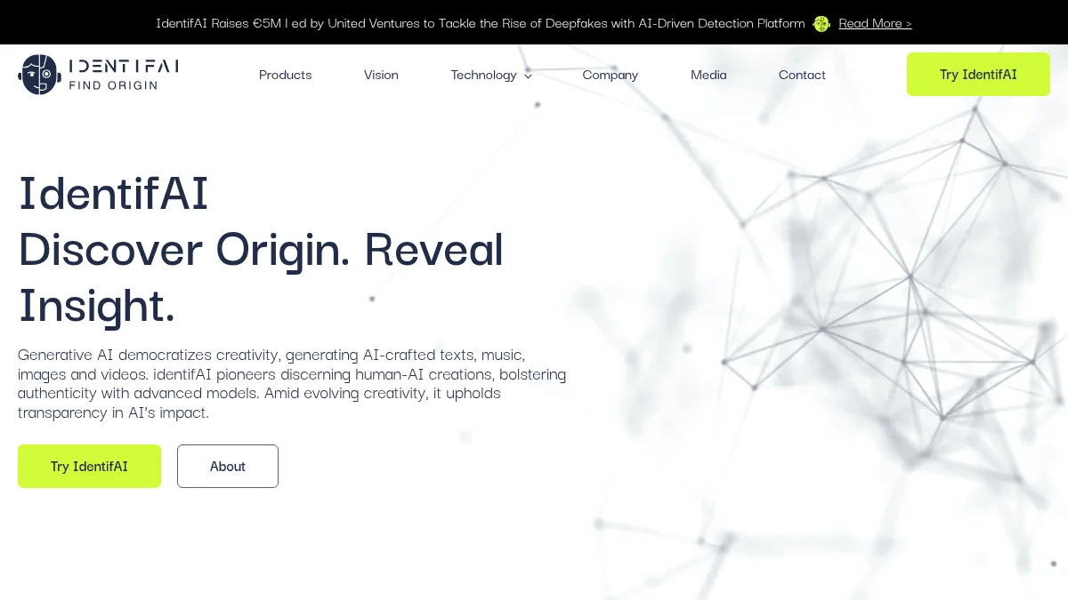 IdentifAI Raises €5M to Combat Deepfakes, Expands Globally
