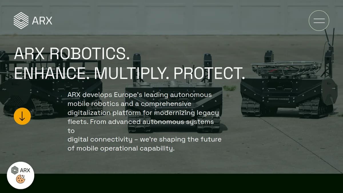 DefenseTech ARX Robotics Closes €42M Series A for UGVs