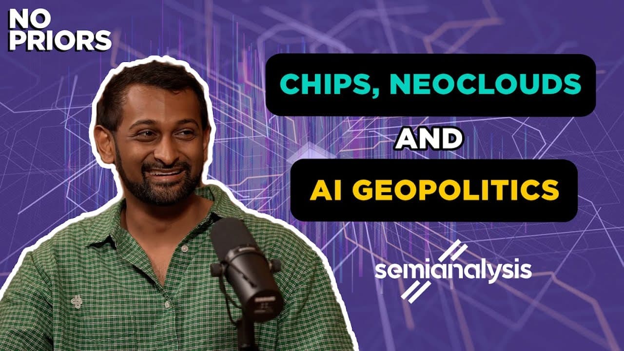 Infrastructure, Not Models, Will Define AI's Next Battleground, Says Dylan Patel