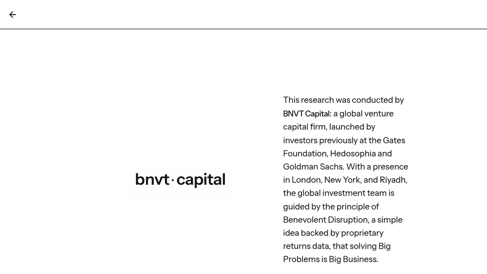 BNVT Capital Launches $150M Fund, Armed with Harvard-Backed Study Showing 51% Higher Returns from Solving Global Challenges