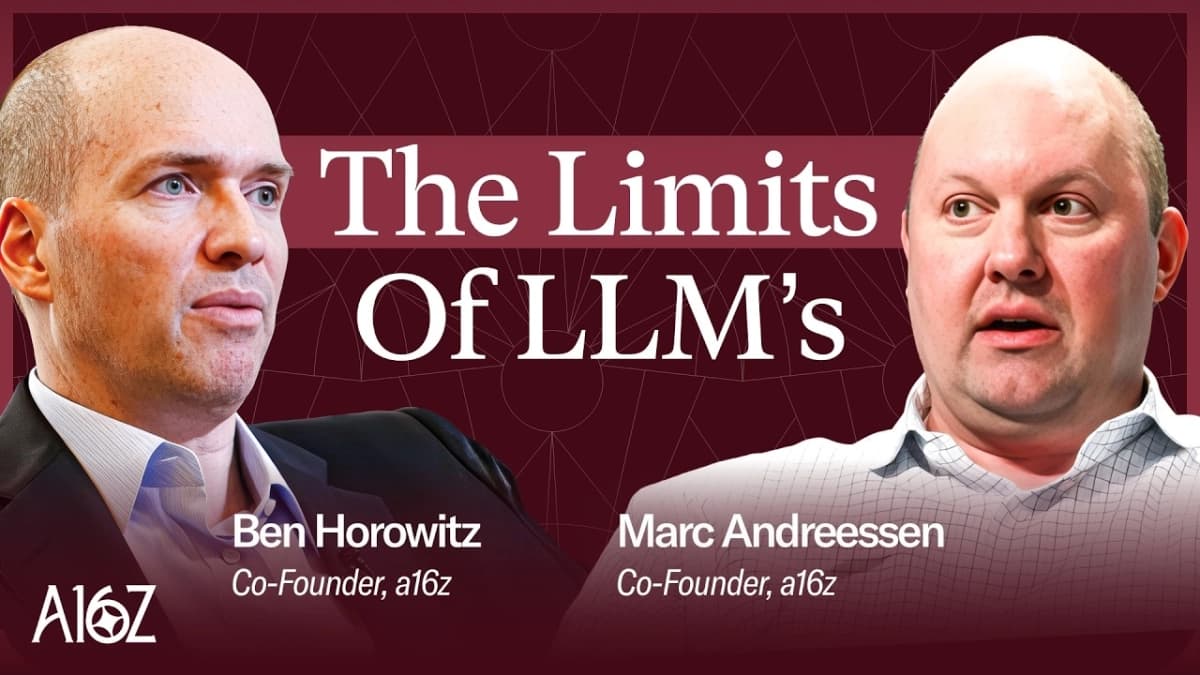 AI's Unseen Revolutions: Andreessen and Horowitz on Intelligence, Creativity, and Capital