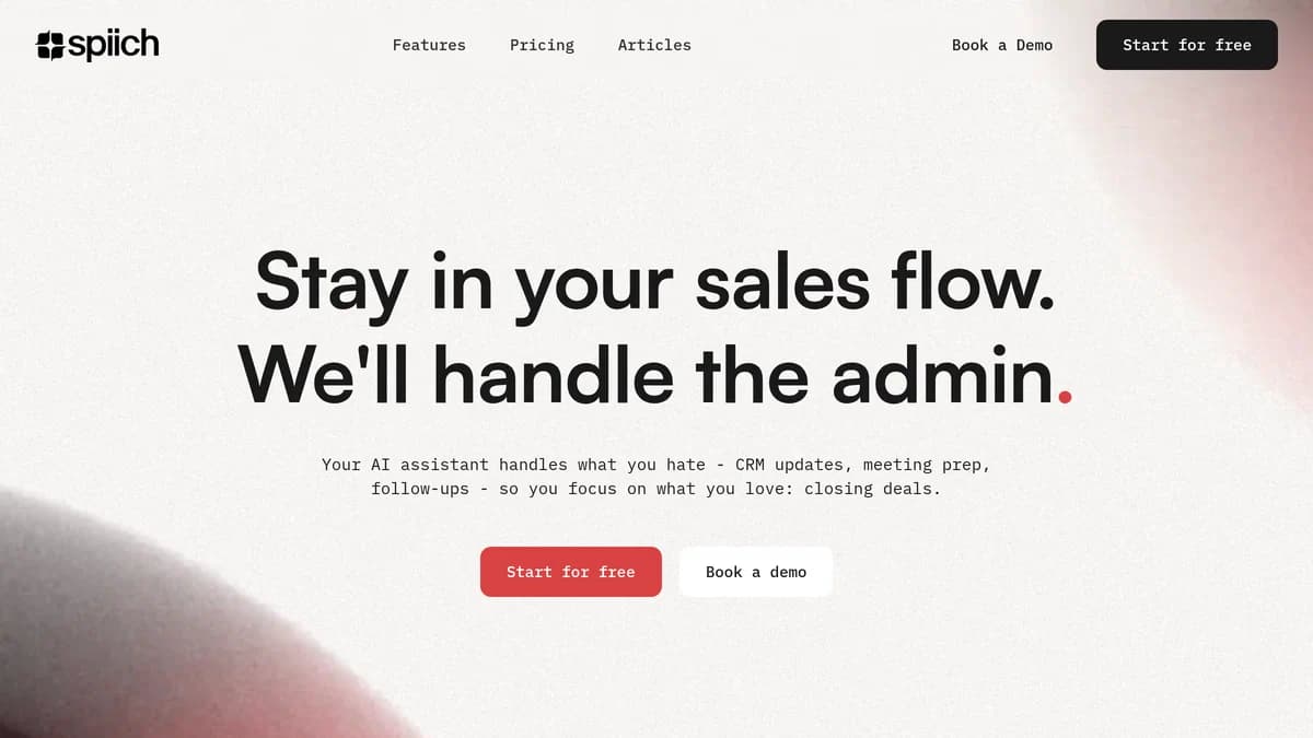 Spiich Labs raises €600k to advance AI sales assistant