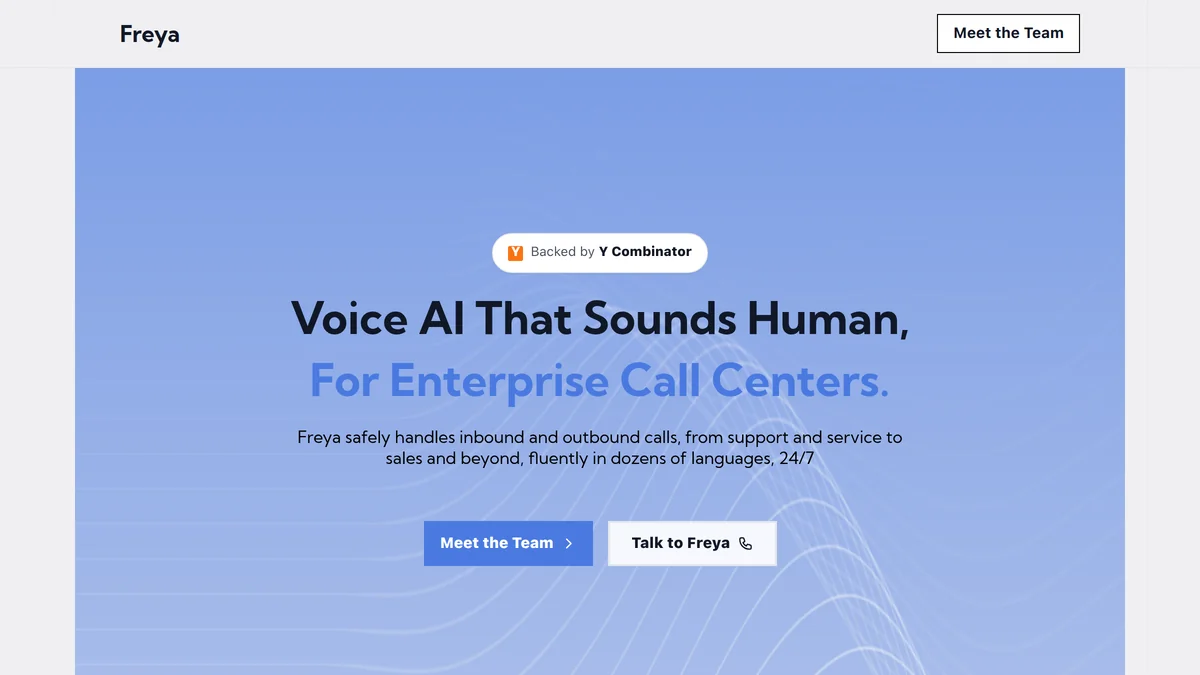 Freya funding fuels the rise of truly human-like voice AI