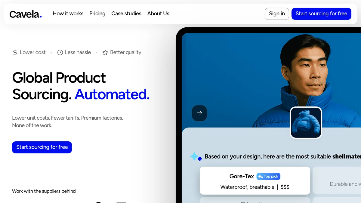 Cavela Secures $6.6 Million Seed Round to Decouple Brands from High-Cost Manufacturing