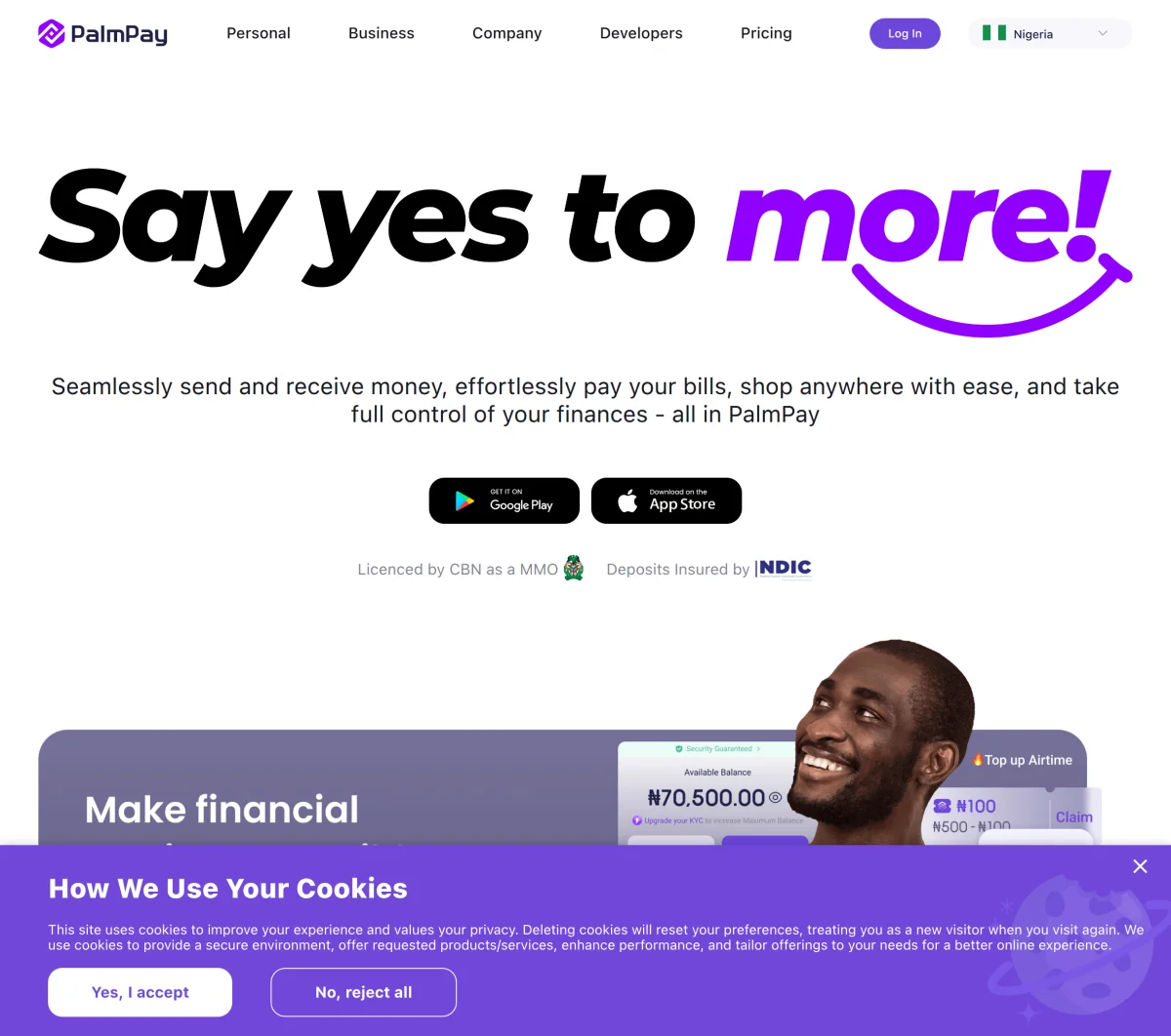 PalmPay Secures Up to $100M in Series B Funding