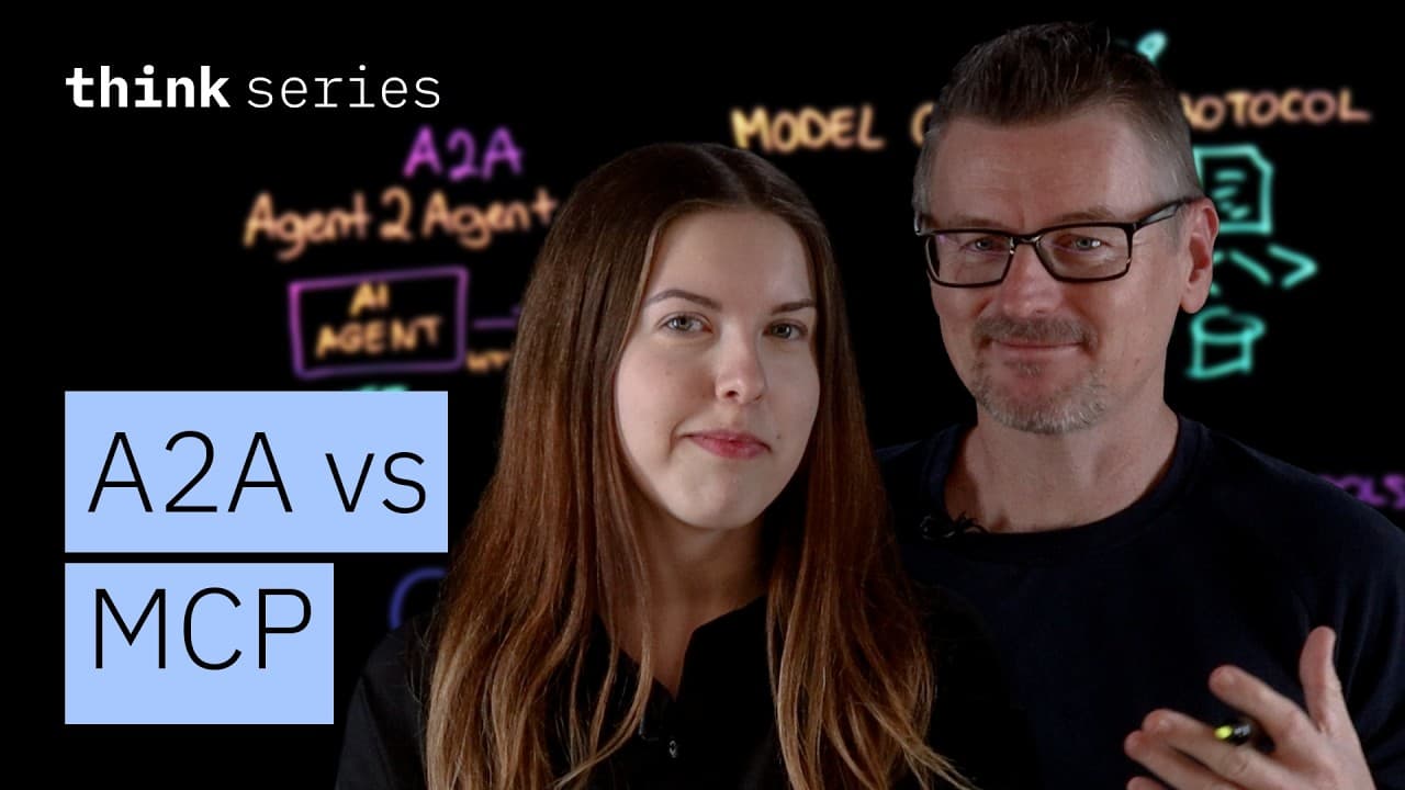 Anna Gutowska and Martin Keen from IBM discussing AI agents.