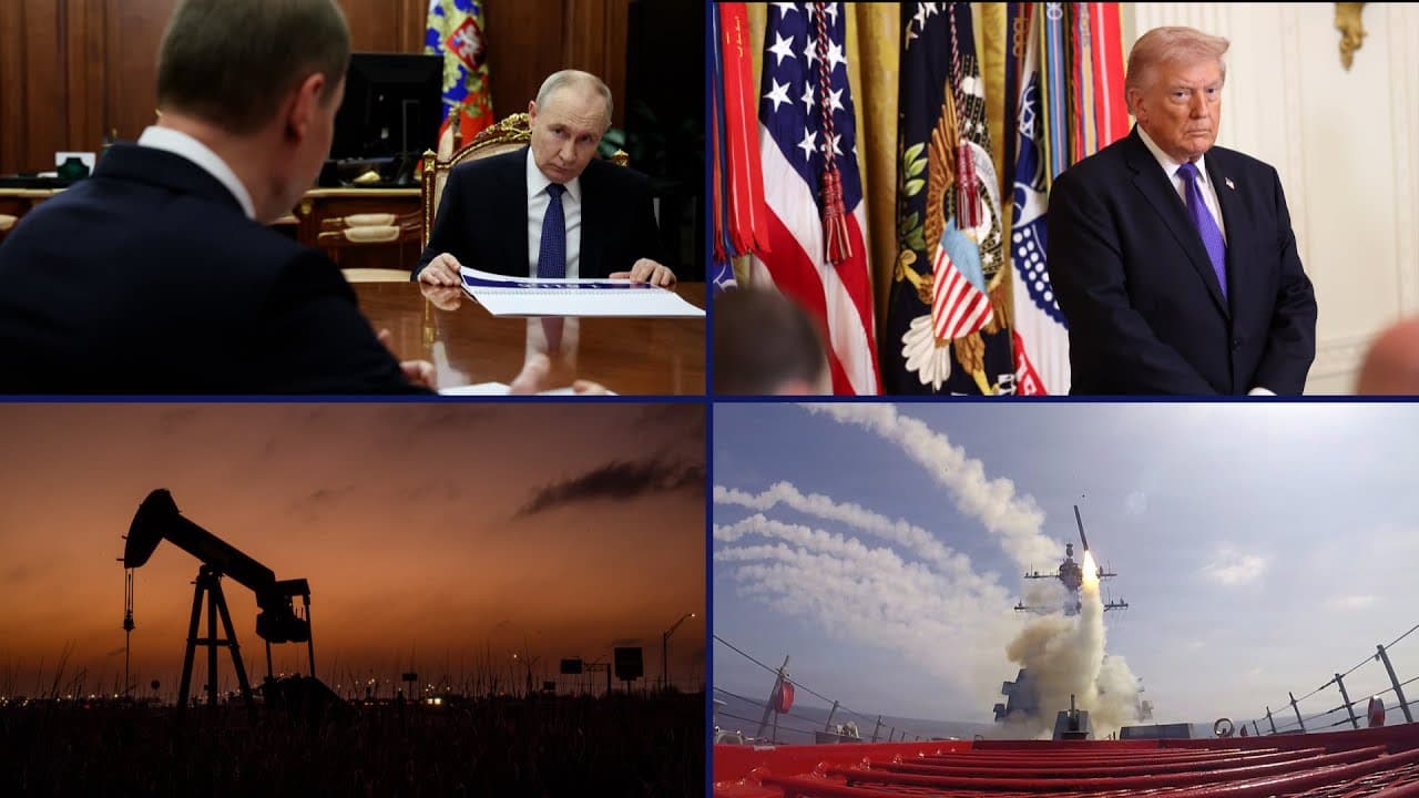 Split image showing the OpenAI logo on a phone screen and the Oracle building.