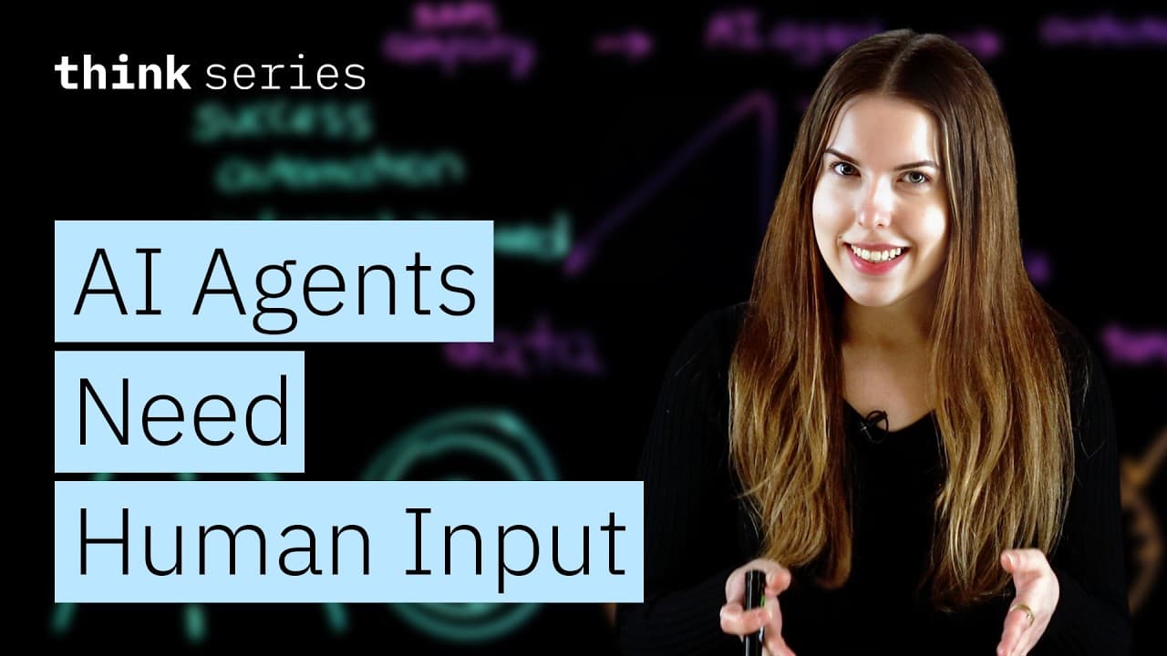Anna Gutowska, AI Engineer at IBM, explains the importance of human intervention in AI agents.