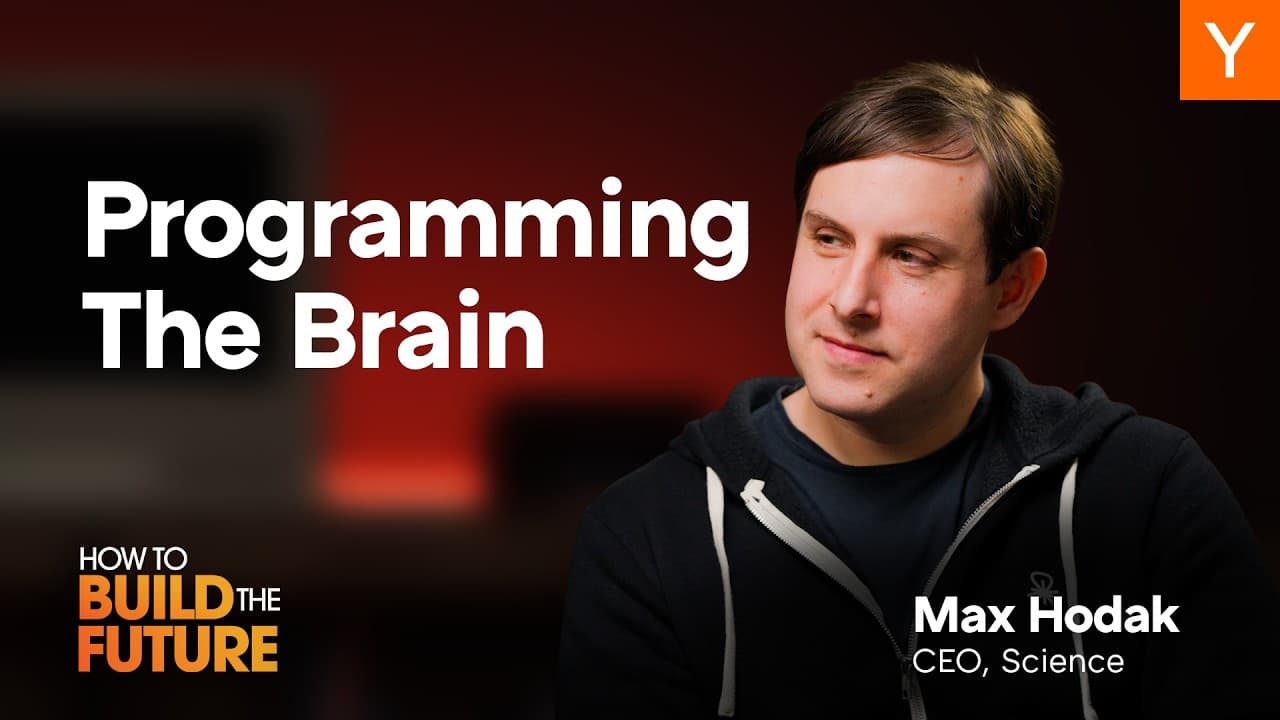 Max Hodak and Garry Tan in a discussion about AI and BCI technology