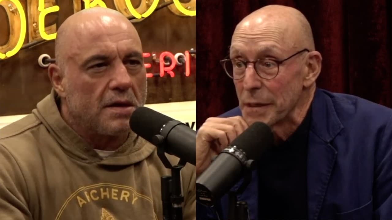 Joe Rogan Experience logo with host Joe Rogan's face