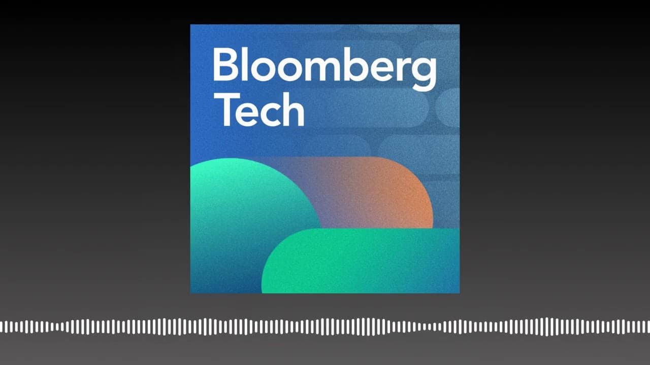 Bloomberg Tech logo with waveform