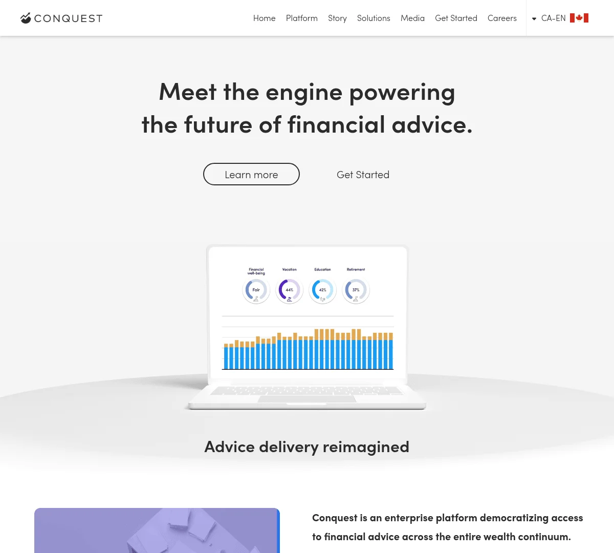 Screenshot of Conquest Planning Funding