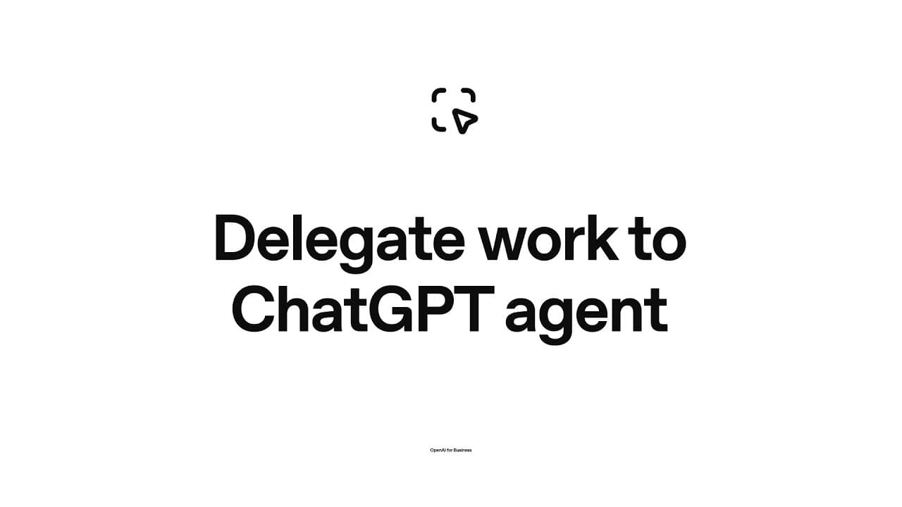 ChatGPT Agent Automates Complex Business Tasks in Minutes