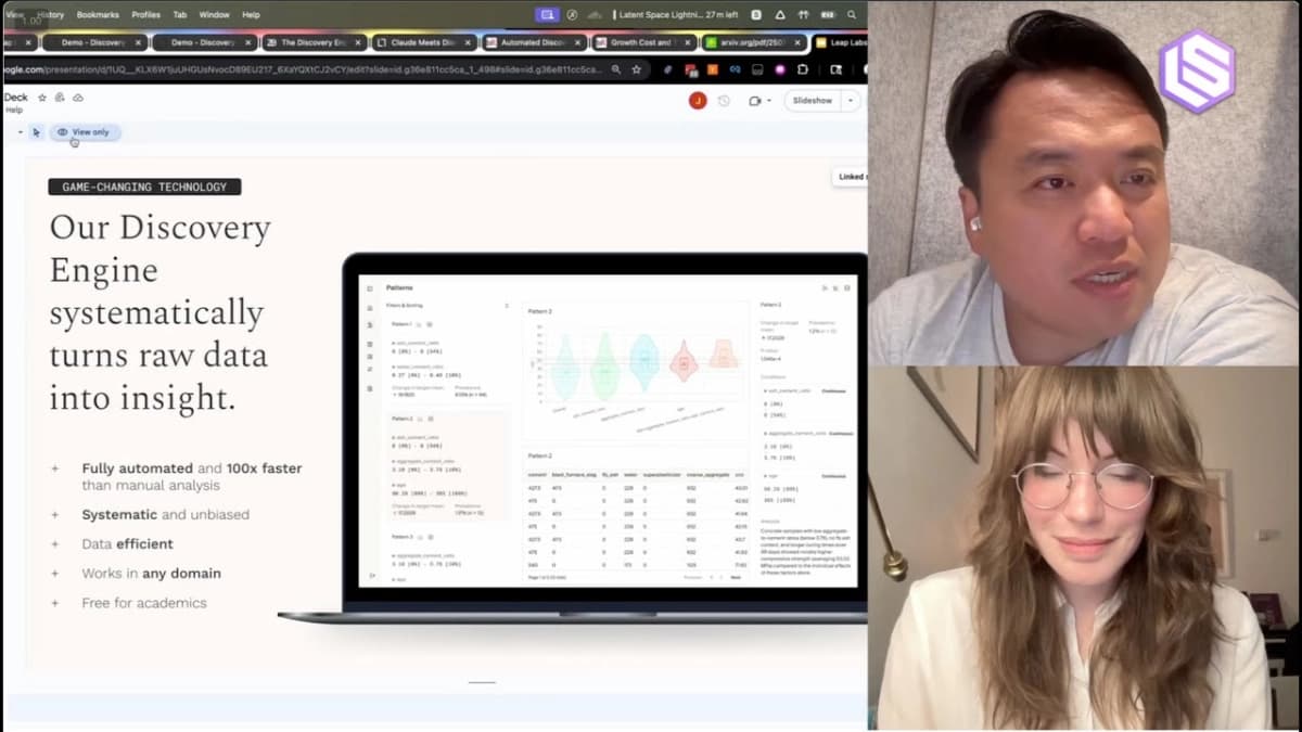 Scientific discovery automation
