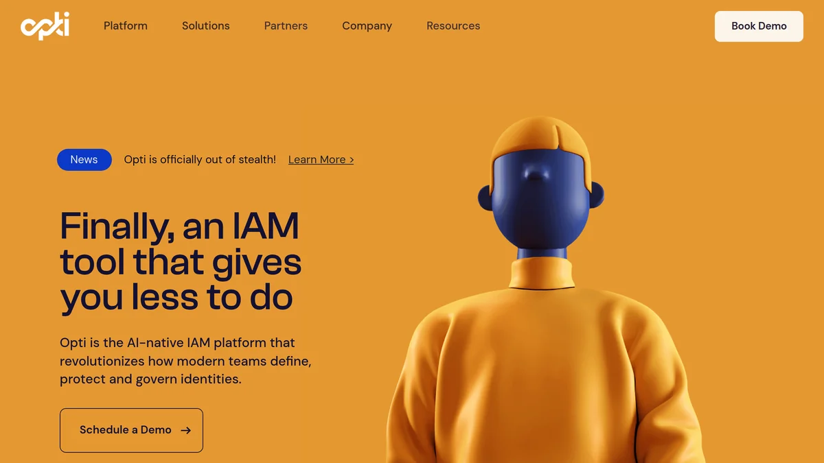 Screenshot of AI Identity Governance