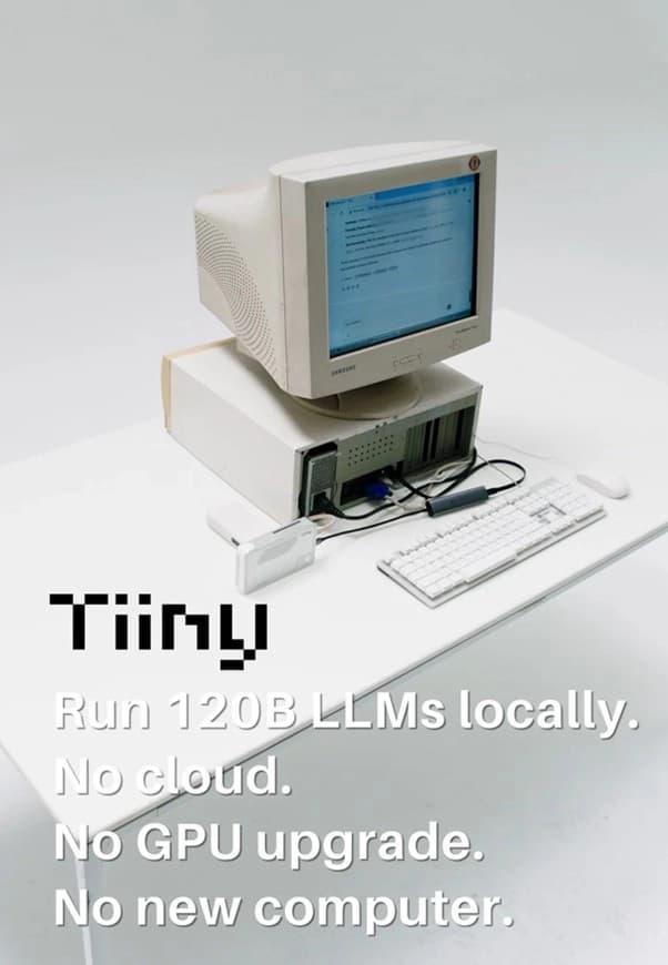 120B LLM on Old PC: The Device That Breaks Cloud AI
