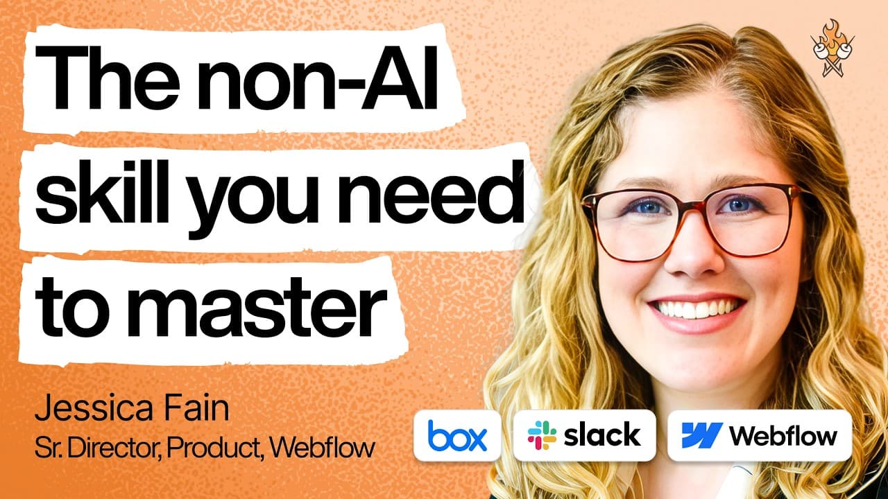 Jessica Fain, Product Leader, speaking on influencing executives