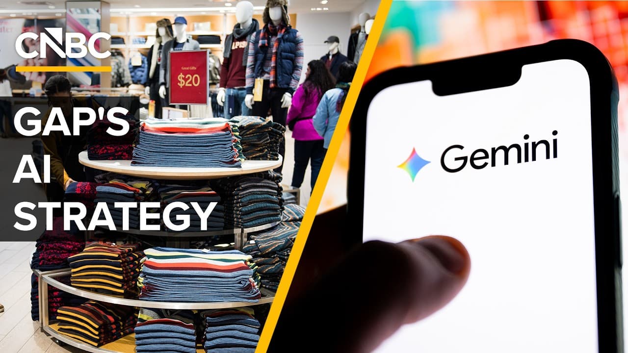 Gabriele Fonrouge of CNBC reporting on AI in retail.